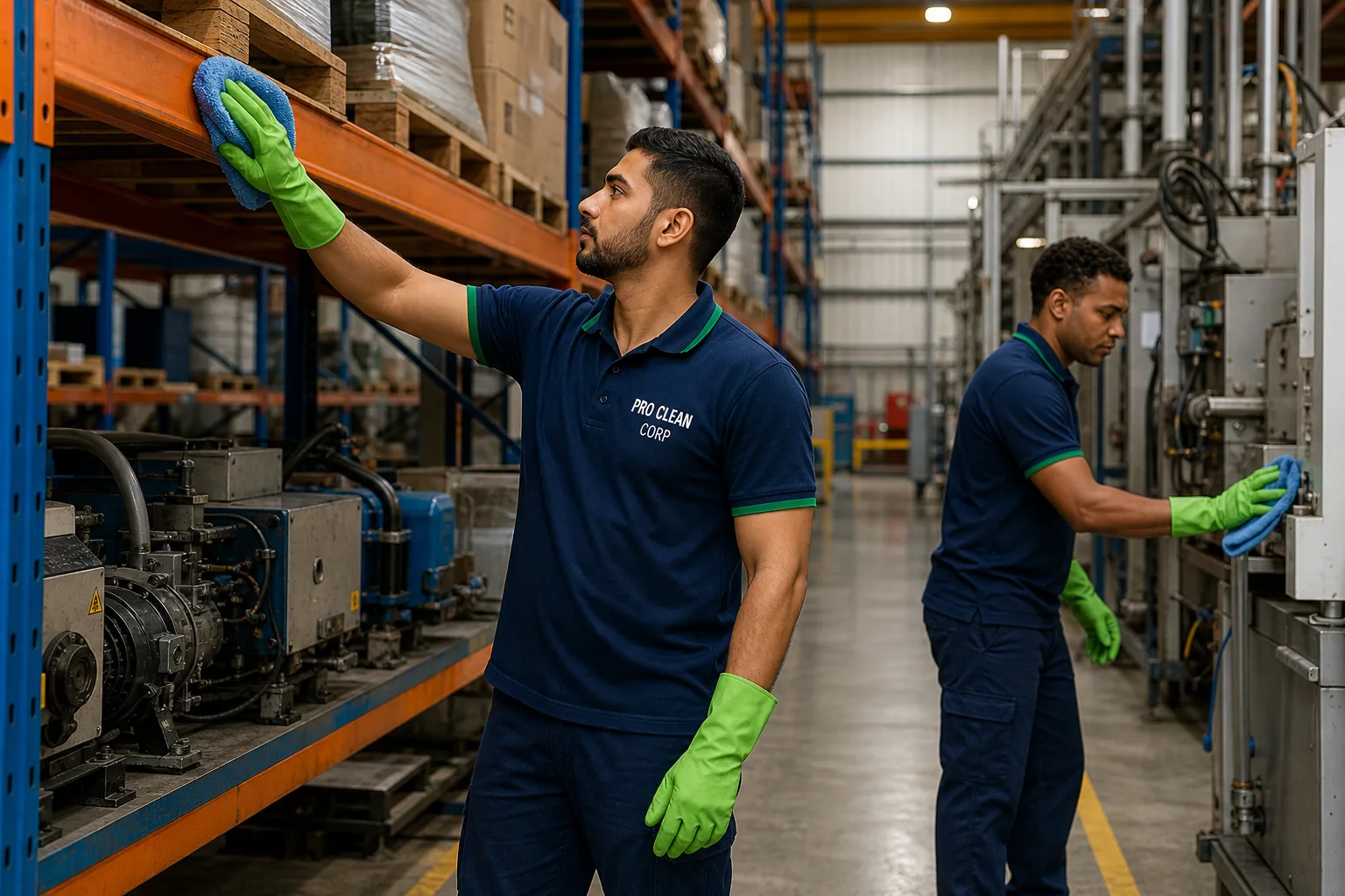 Warehouse Cleaning by Pro Clean Corp