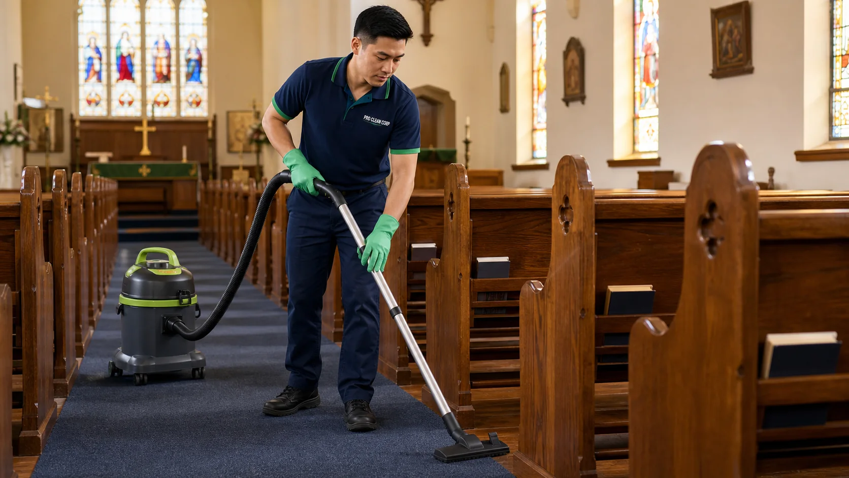 Church and worship centre cleaning in Sydney